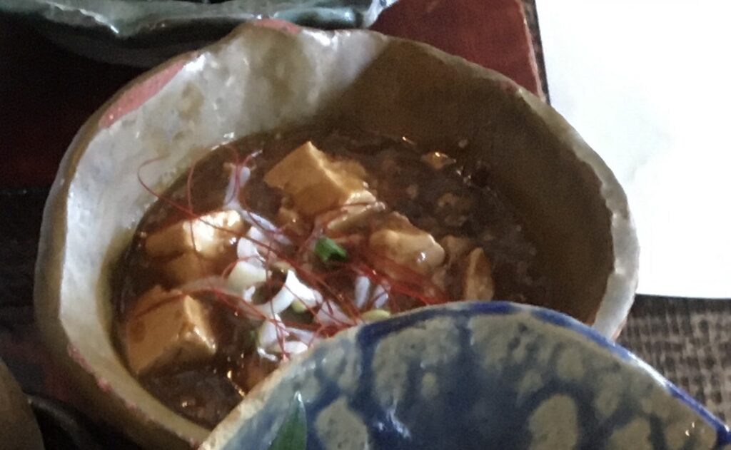 生姜麻婆豆腐