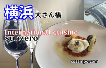 オーシャンフロント！【横浜ランチ】大さん橋のインターナショナル キュイジーヌ サブゼロ「International cuisine subzero」に行ってきました♪