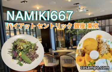 女子会にぴったり！✨【銀座】並木通りのおしゃれなレストラン【NAMIKI667】ハイアット セントリック 銀座 東京に行ってきました♪