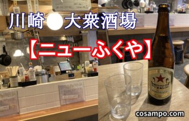 安旨っ‼️ 昭和レトロの世界でちょい飲み【川崎】🍺大衆酒場【ニューふくや】に行ってきました♪