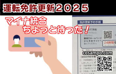 【運転免許証】マイナ免許証への一体化、ちょっと待って！メリットとデメリット、⚠️注意点
