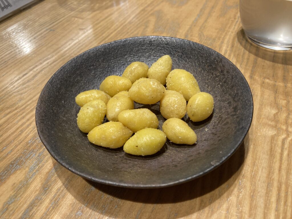 揚げ塩銀杏　¥３３０