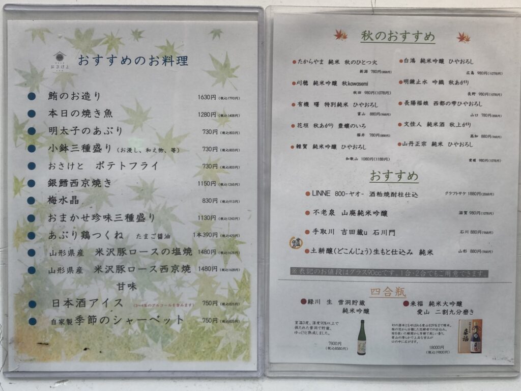 サイドメニュー