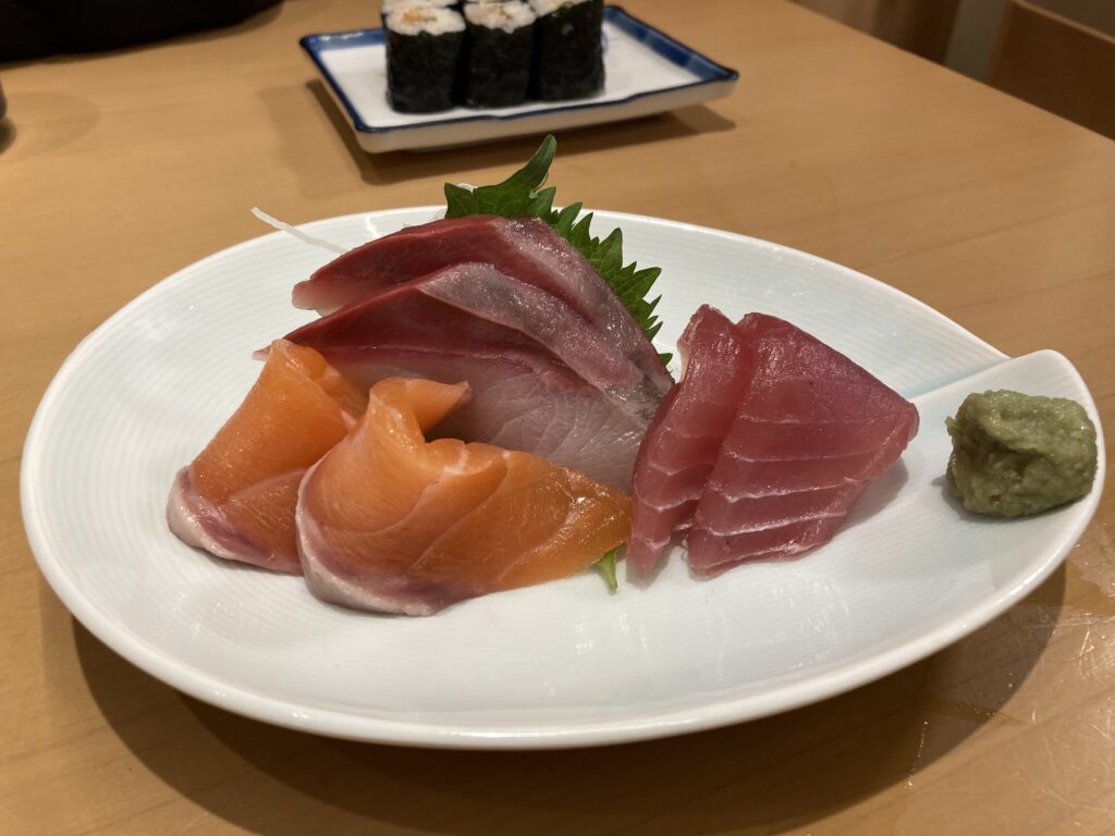 刺身三種盛り