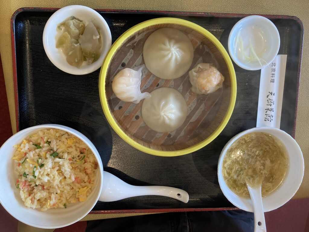 飲茶・炒飯セット　￥1,200(税込）