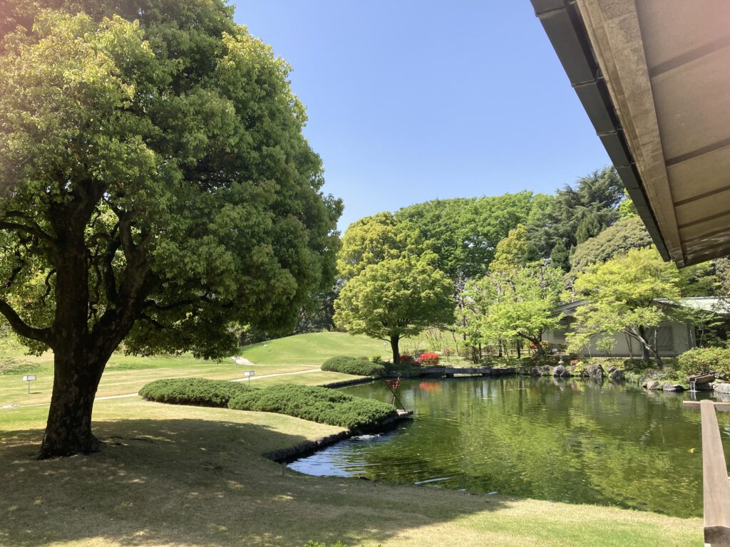 赤坂離宮　和風別館の池