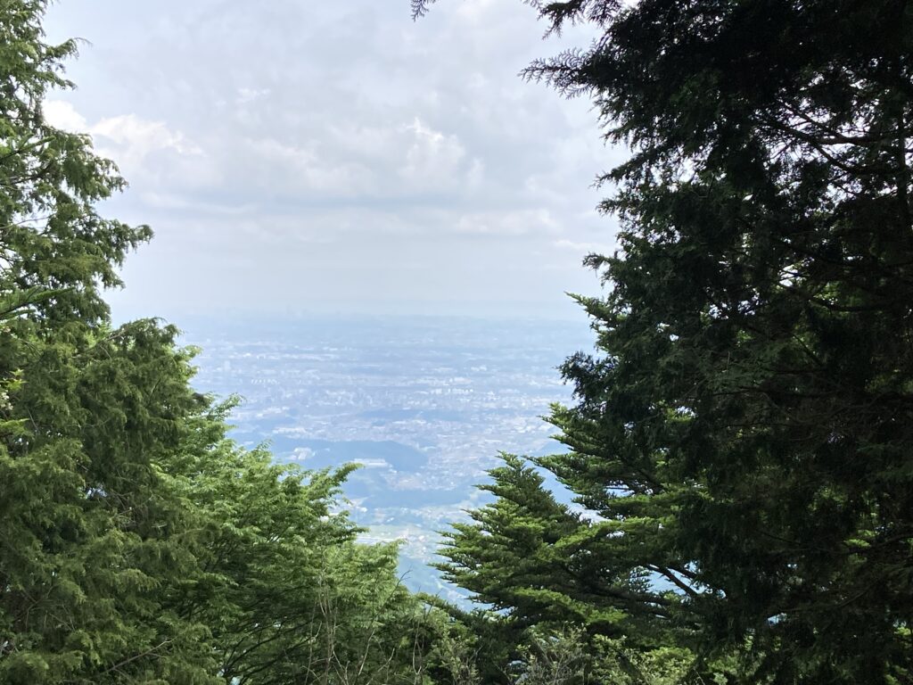 山頂からの素晴らしい眺望
