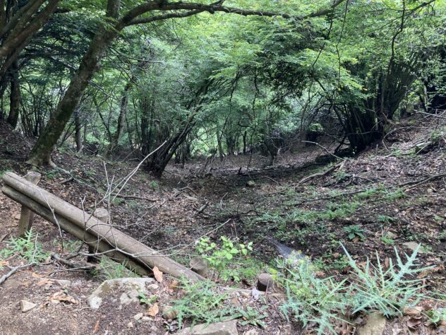 滑落事故多発地点