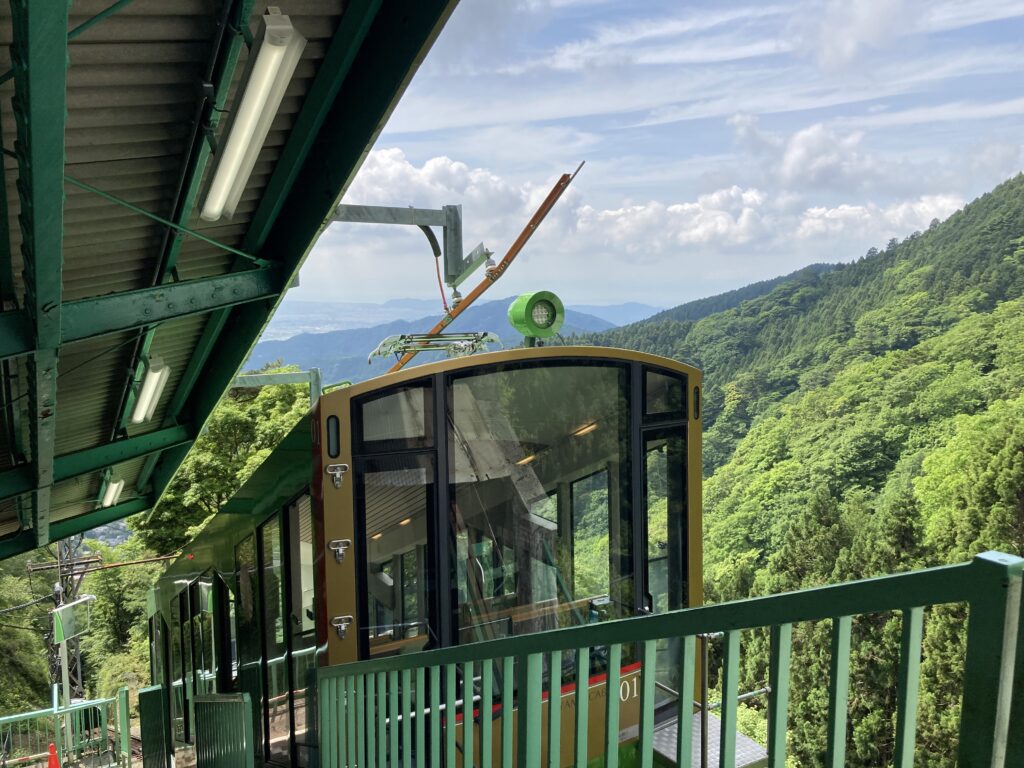阿夫利神社駅からの眺め