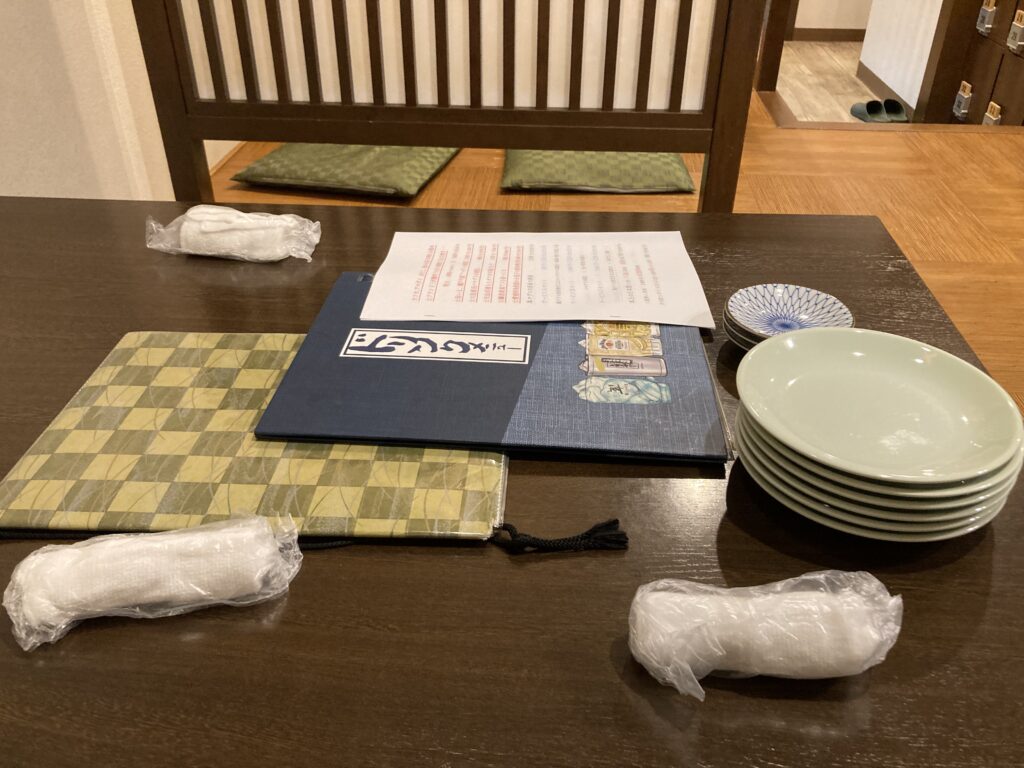 お座敷席